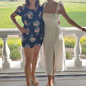 Reformation White dress size 4